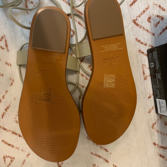 Leather gladiator sandals- MADE IN ITALY - Picture 3 of 3